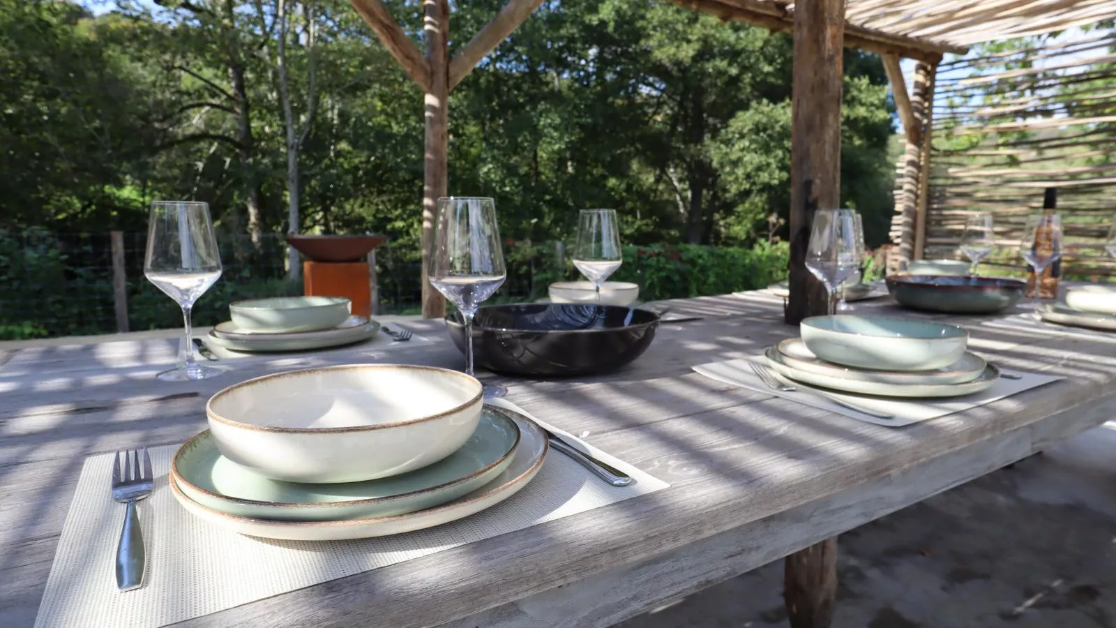 Le Moulin de Lachalade-Terrasbalkon