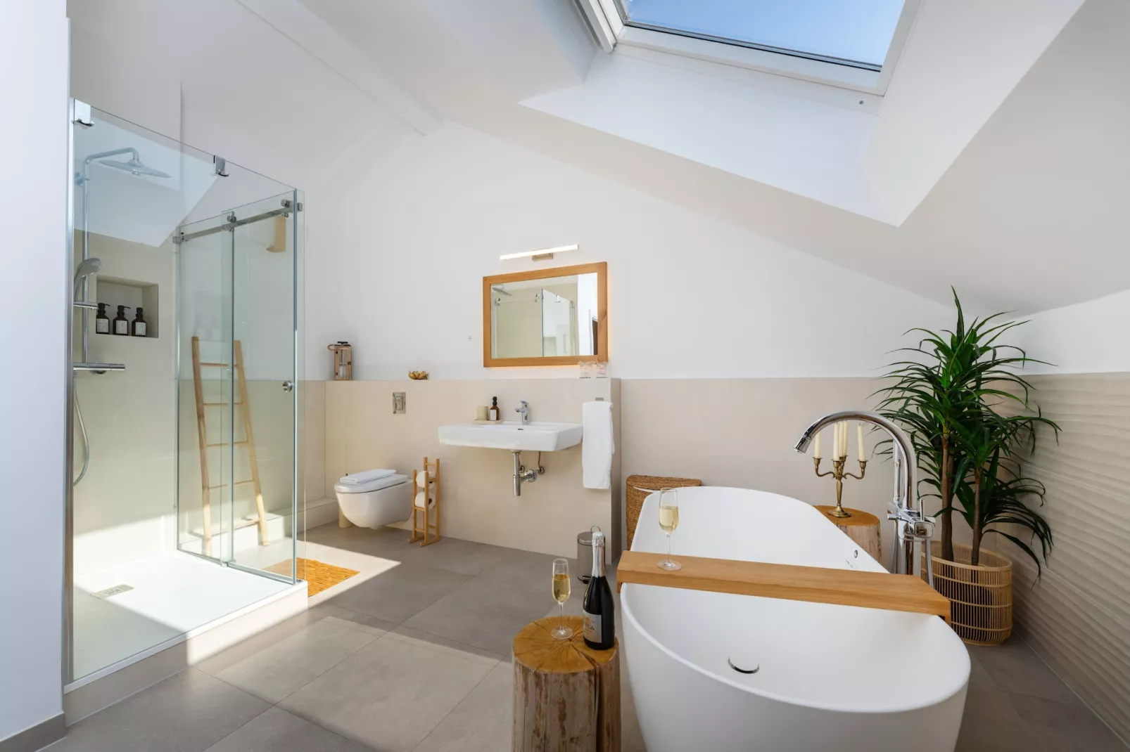 Sea view Villa Amaria-Badkamer