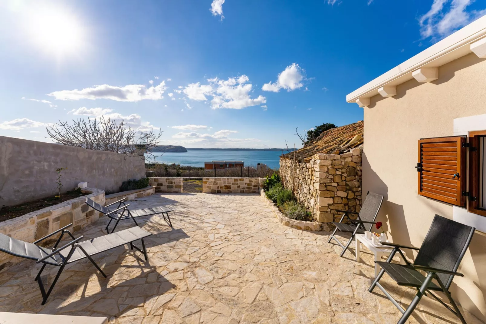 Holiday home Fortica-Uitzicht zomer