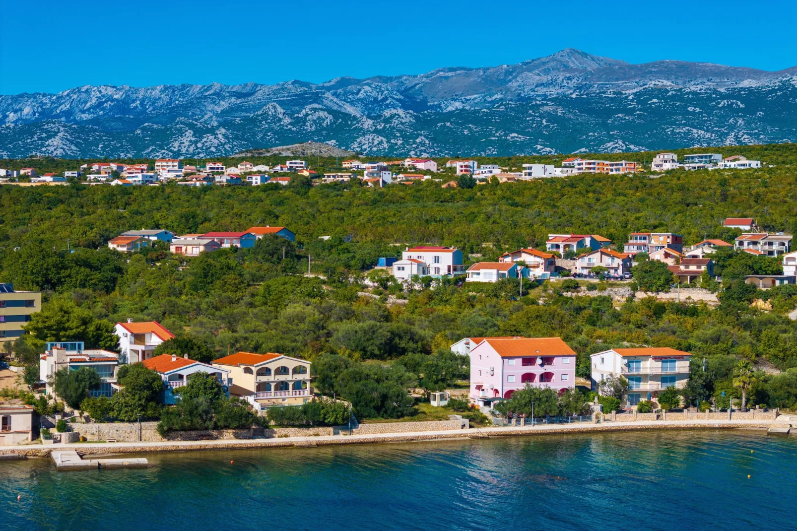 Sea view Villa Anpero-Gebieden zomer 20km