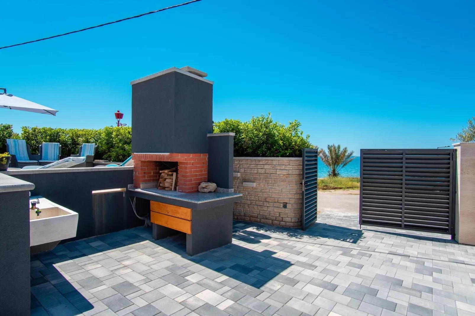 Beach house Festini-Faciliteiten