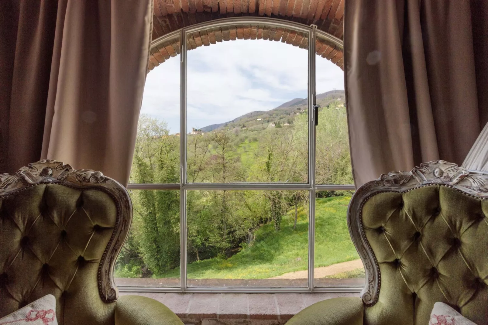 Villa Il Palagio-Uitzicht zomer