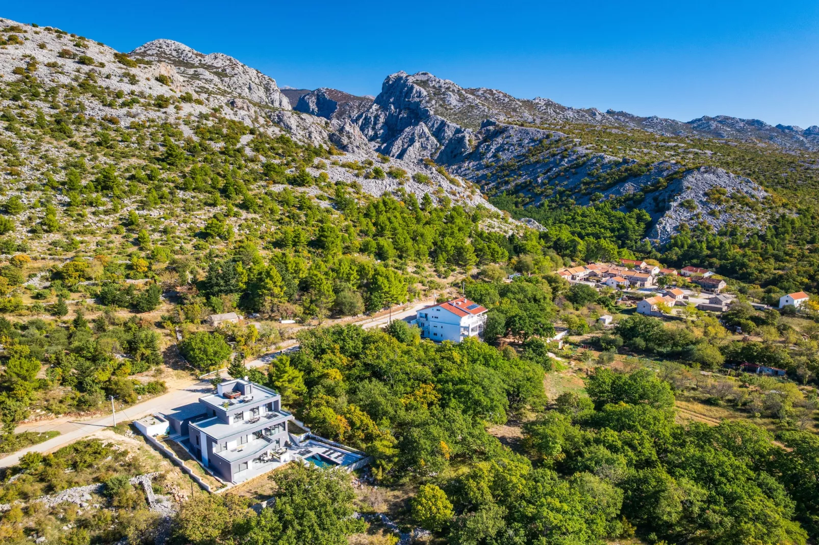 Sea view Villa Senti-Gebieden zomer 1km