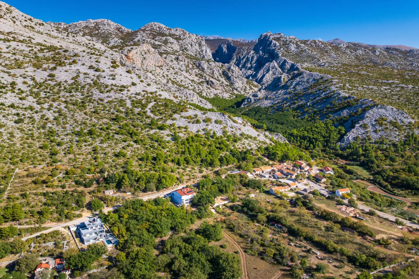 Sea view Villa Senti-Gebieden zomer 1km
