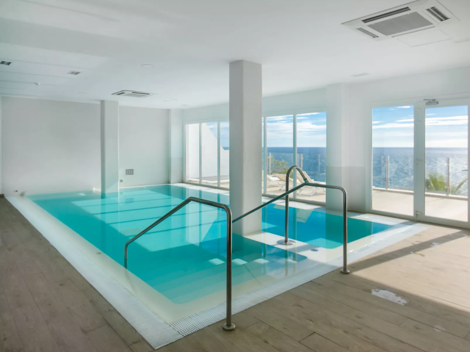 Ocean view sauna & Spa-Binnen