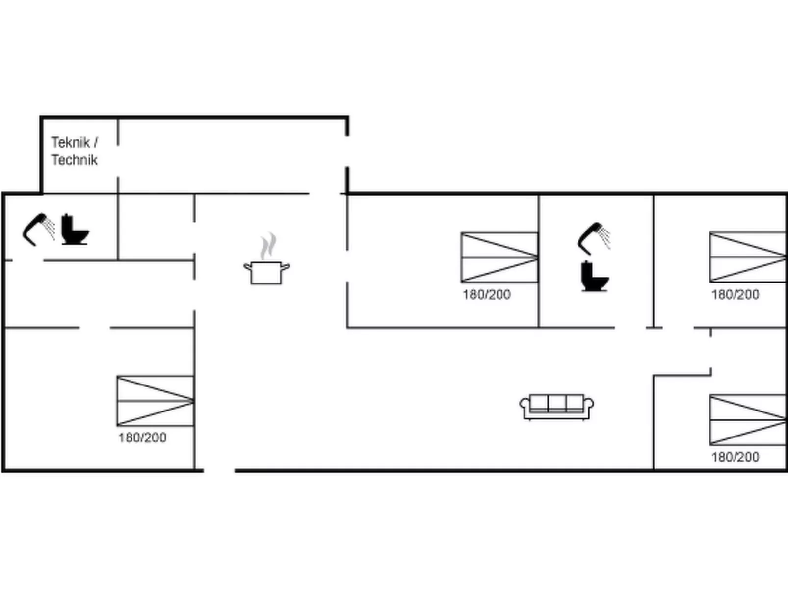 "Ilsebeth" - 400m from the sea-Binnen