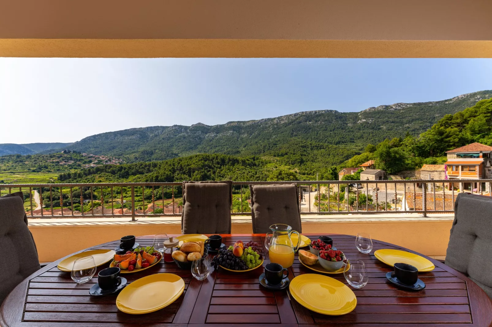 Sea view Villa Amaria-Terrasbalkon