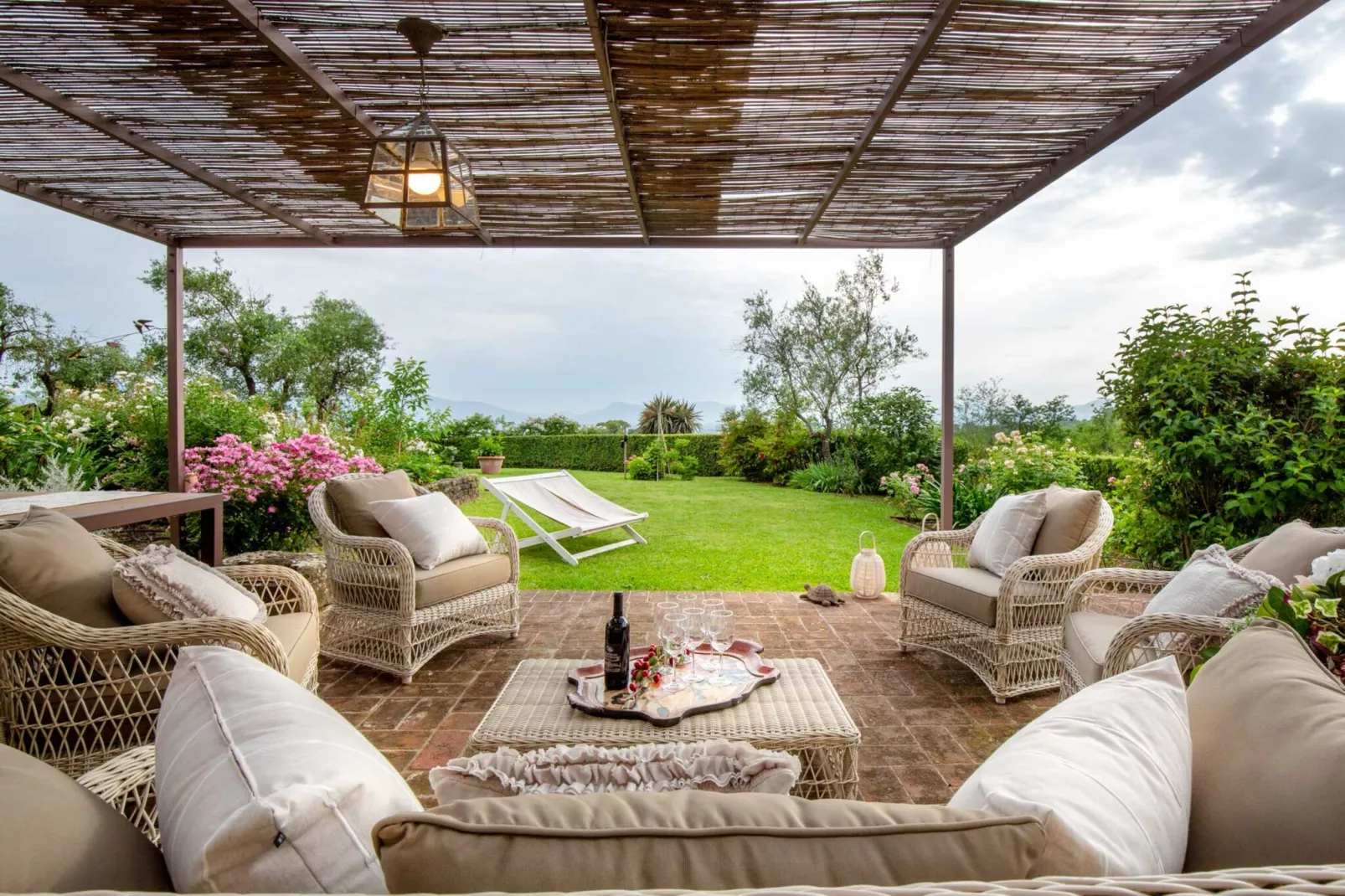 Villa Il Palagio-Terrasbalkon