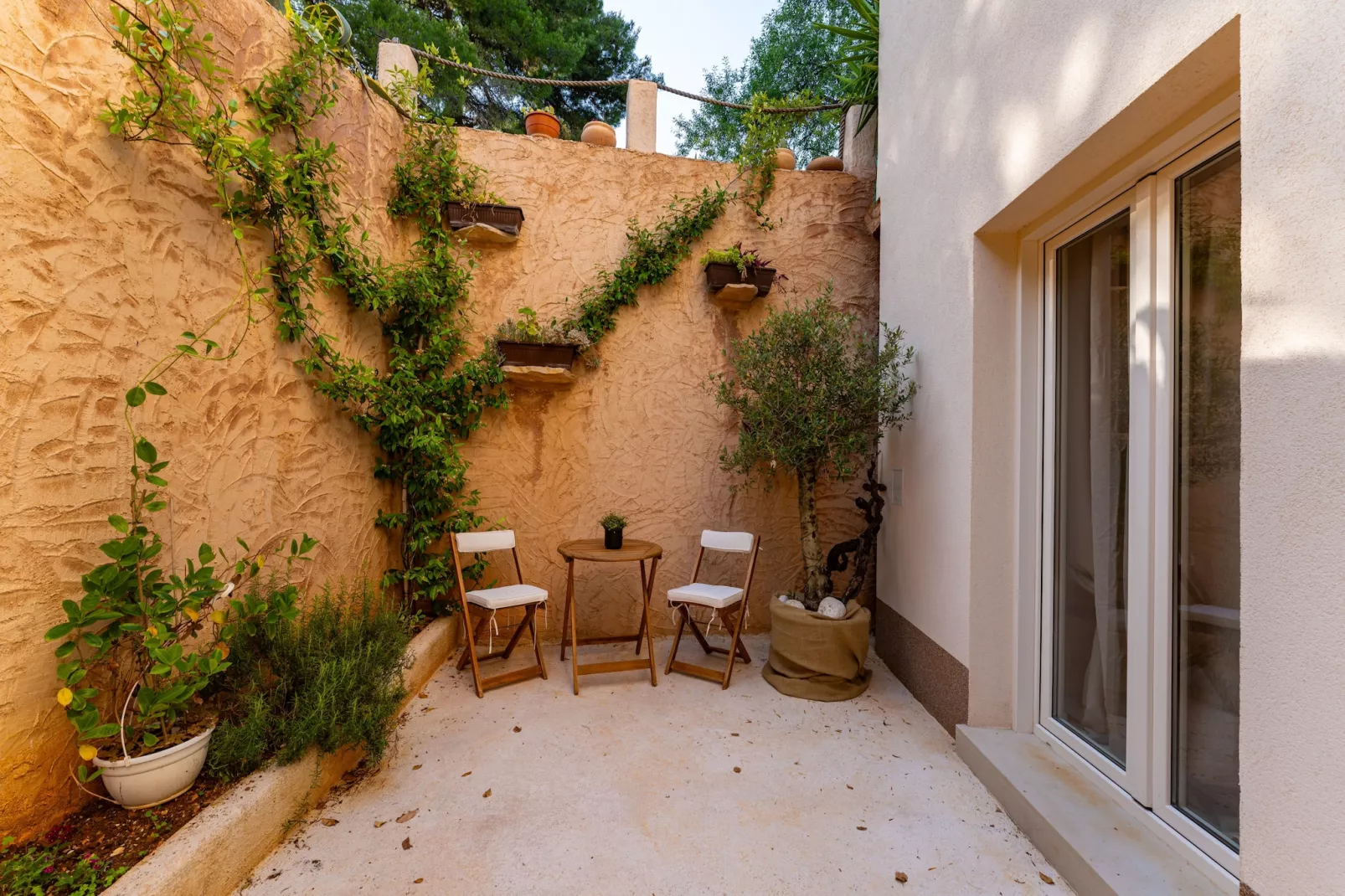 Sea view Villa Amaria-Terrasbalkon