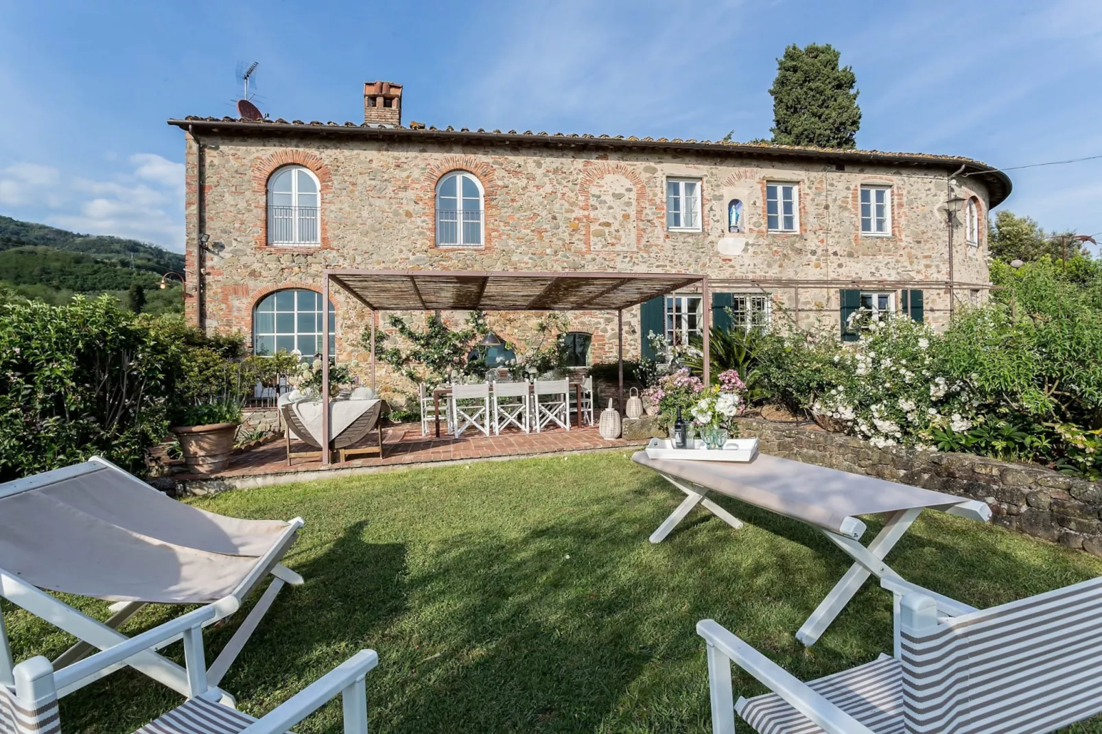 Villa Il Palagio-Terrasbalkon