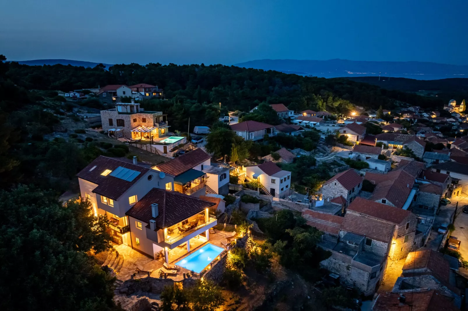 Sea view Villa Amaria-Gebieden zomer 5km