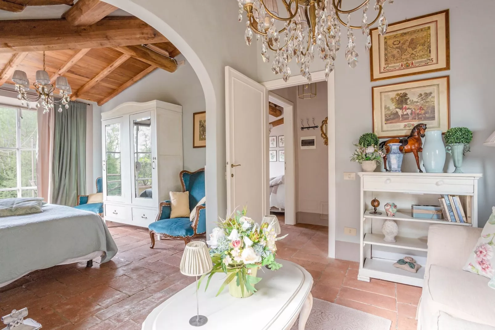 Villa Il Palagio-Slaapkamer