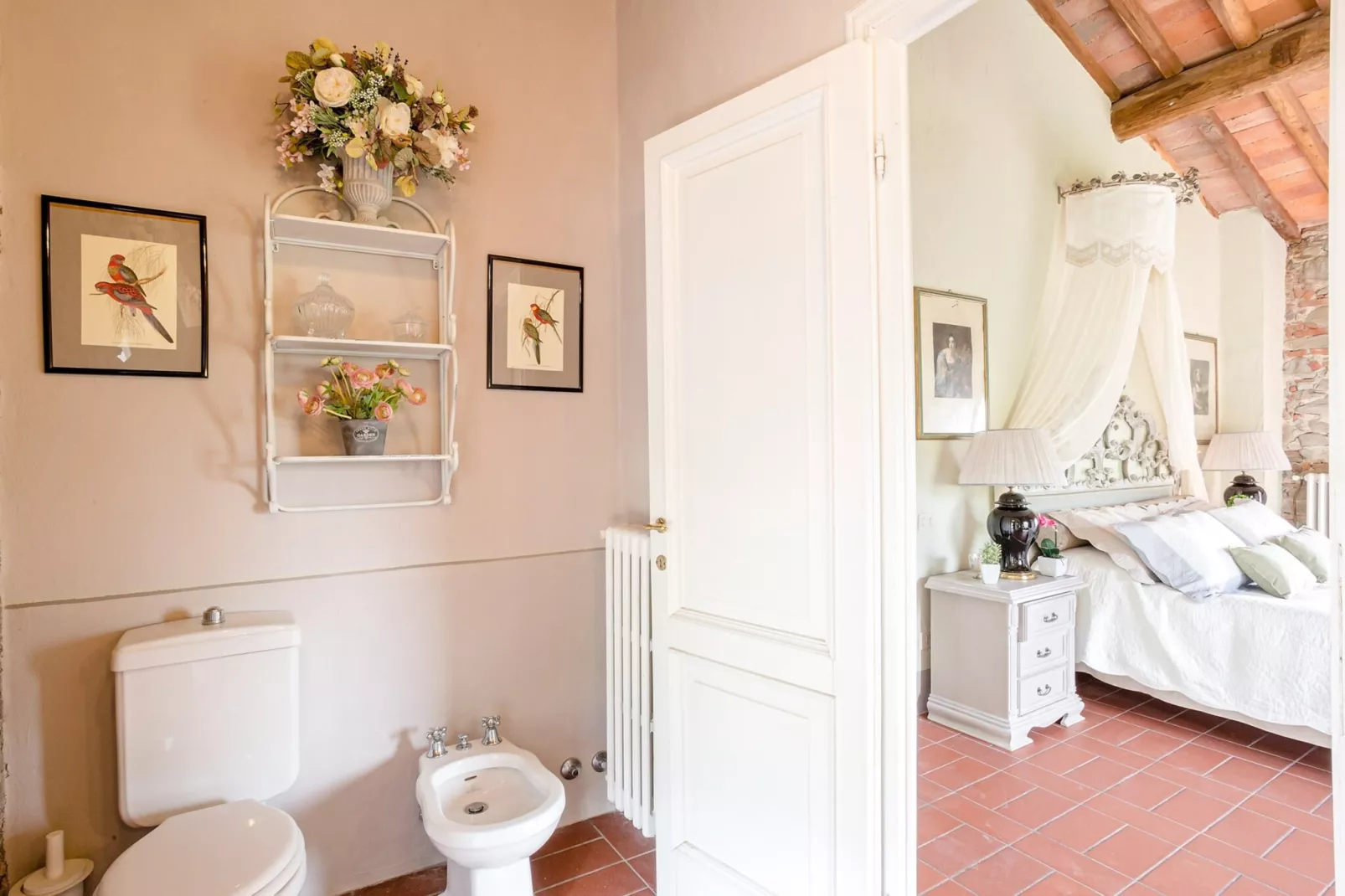 Villa Il Palagio-Badkamer