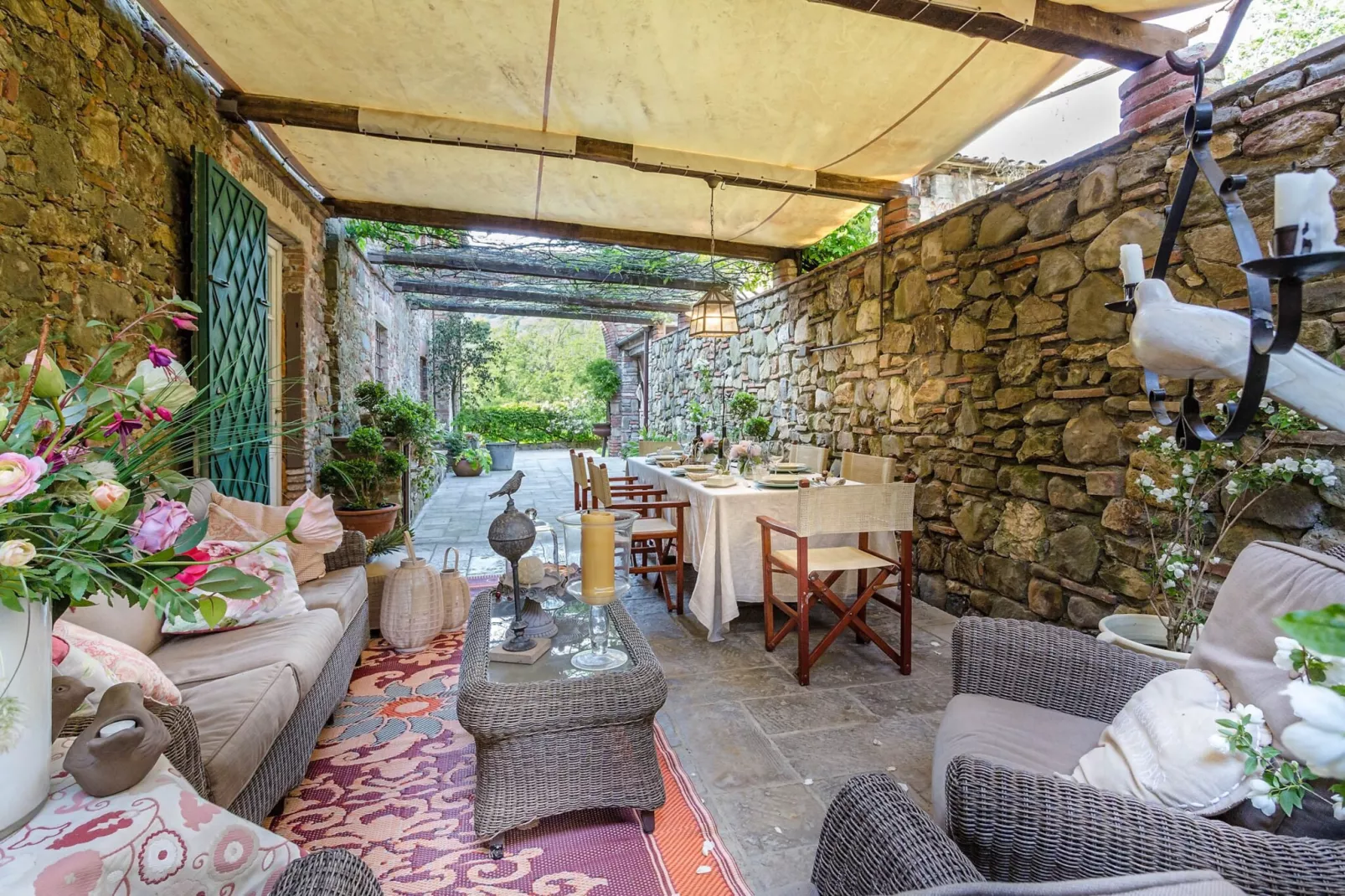 Villa Il Palagio-Terrasbalkon