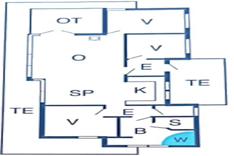 8 persoons vakantie huis in Dannemare-By Traum-Plattegrond