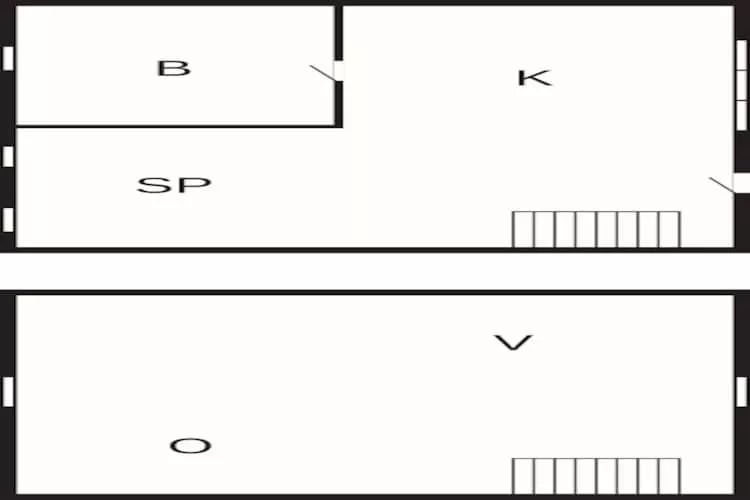 4 persoons vakantie huis in Rudkøbing-By Traum-Plattegrond
