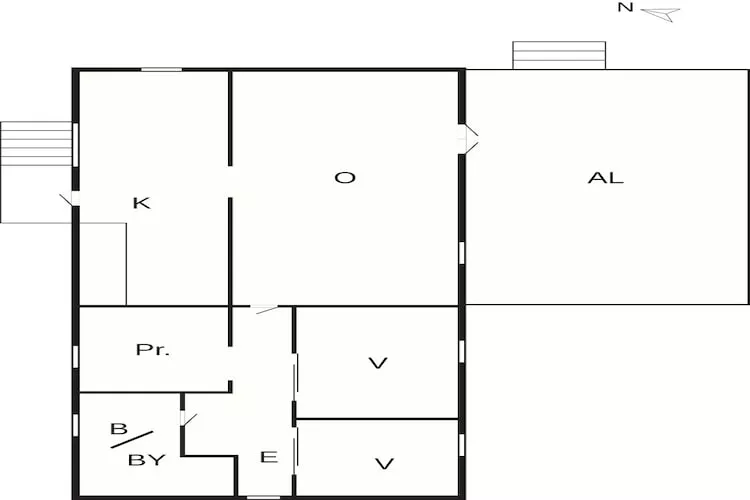 5 Personen vakantie huis in KÖPMANNEBRO-Plattegrond