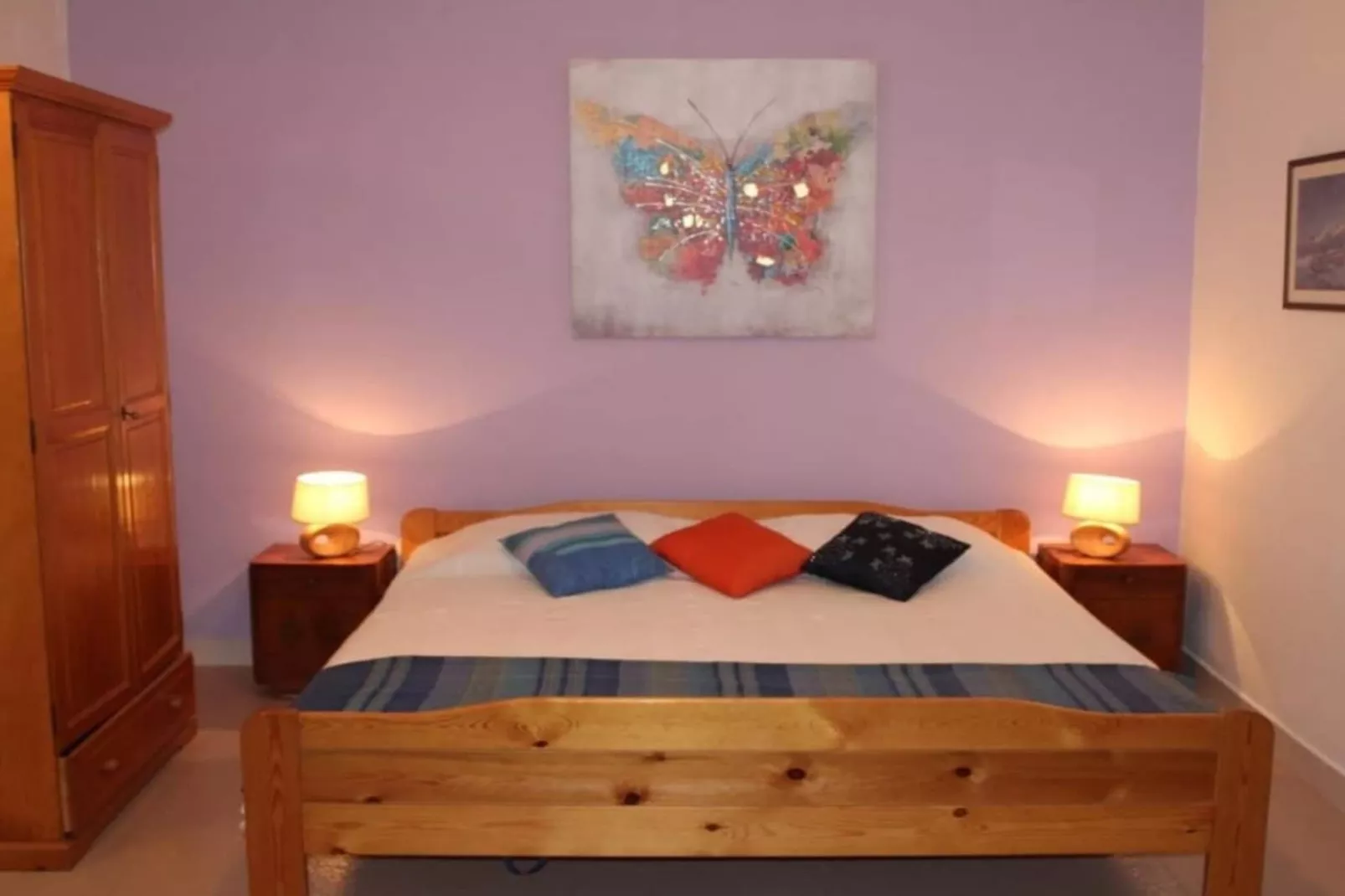 Apartments Stiniva Hvar - One Bedroom Apartment With Terrace (A1)-Slaapkamer