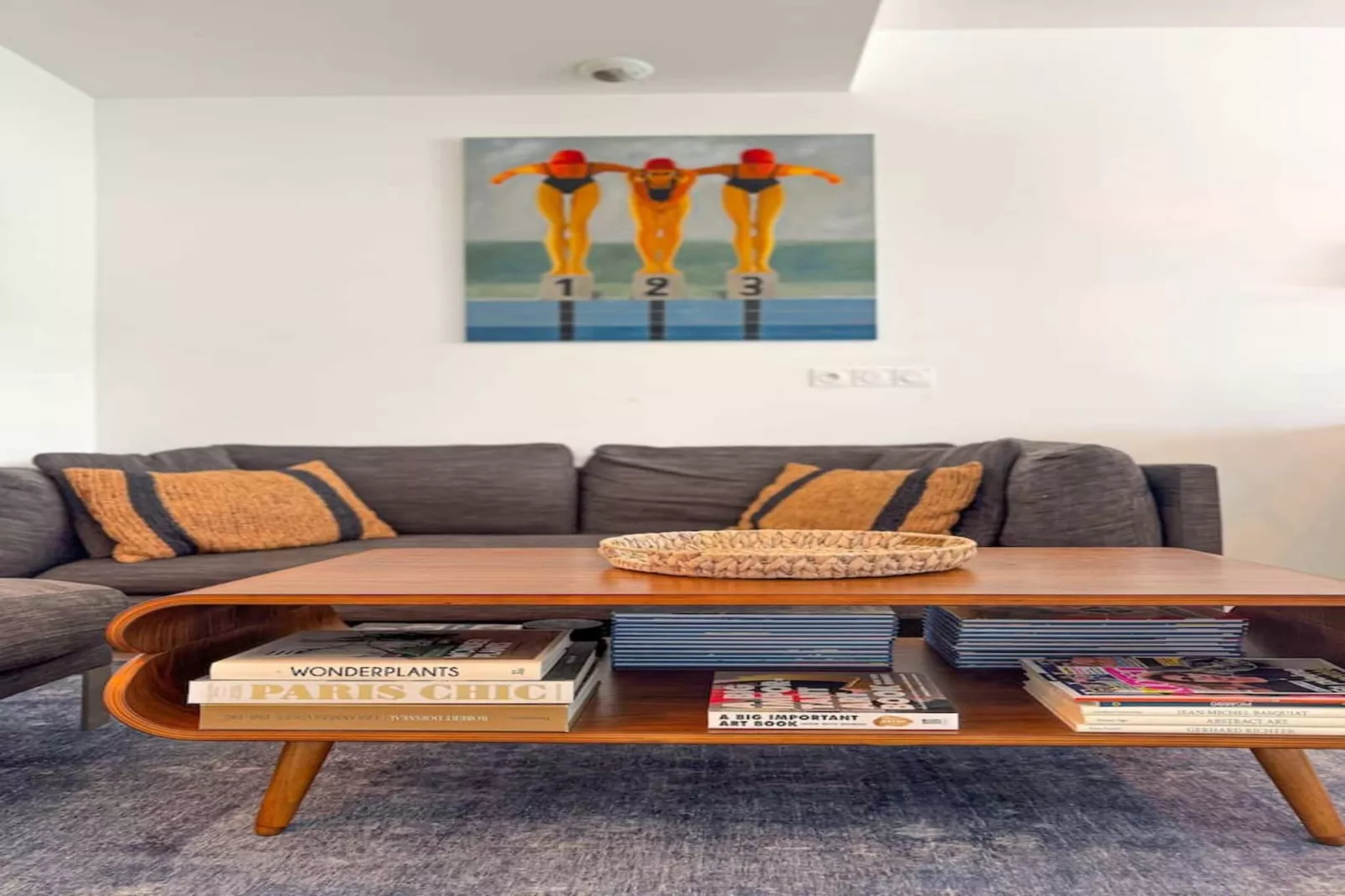 Appartement Au Cœur de Juan-les-Pins-Woonkamer