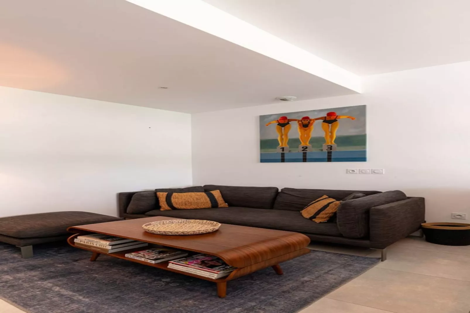 Appartement Au Cœur de Juan-les-Pins-Woonkamer