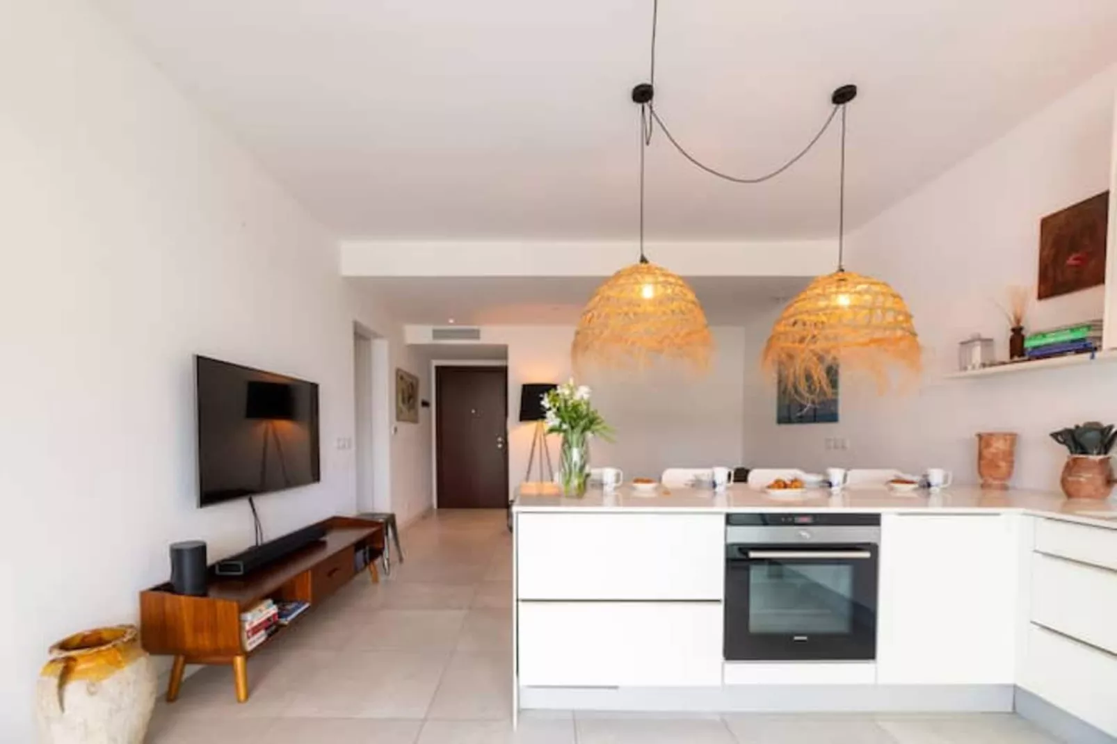 Appartement Au Cœur de Juan-les-Pins-Keuken