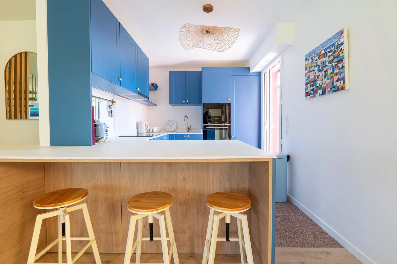 Duplex haut standing vue mer et forêt-Keuken