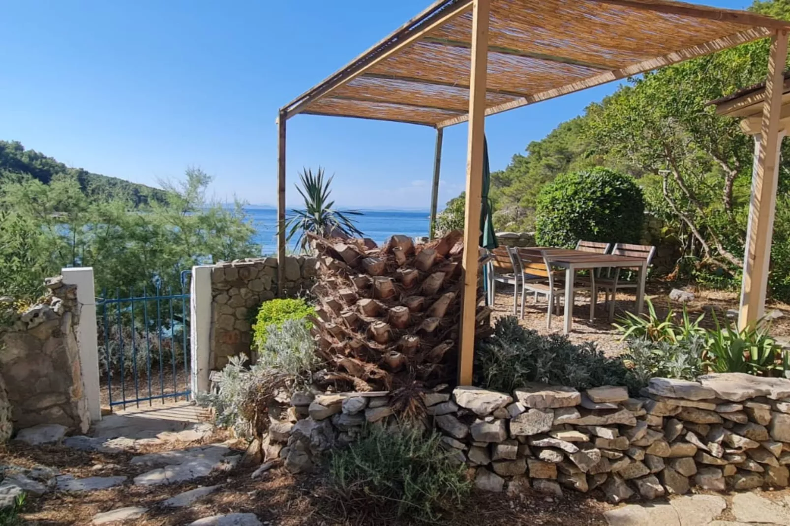 Apartments Stiniva Hvar - One Bedroom Apartment With Terrace (A1)-Terras