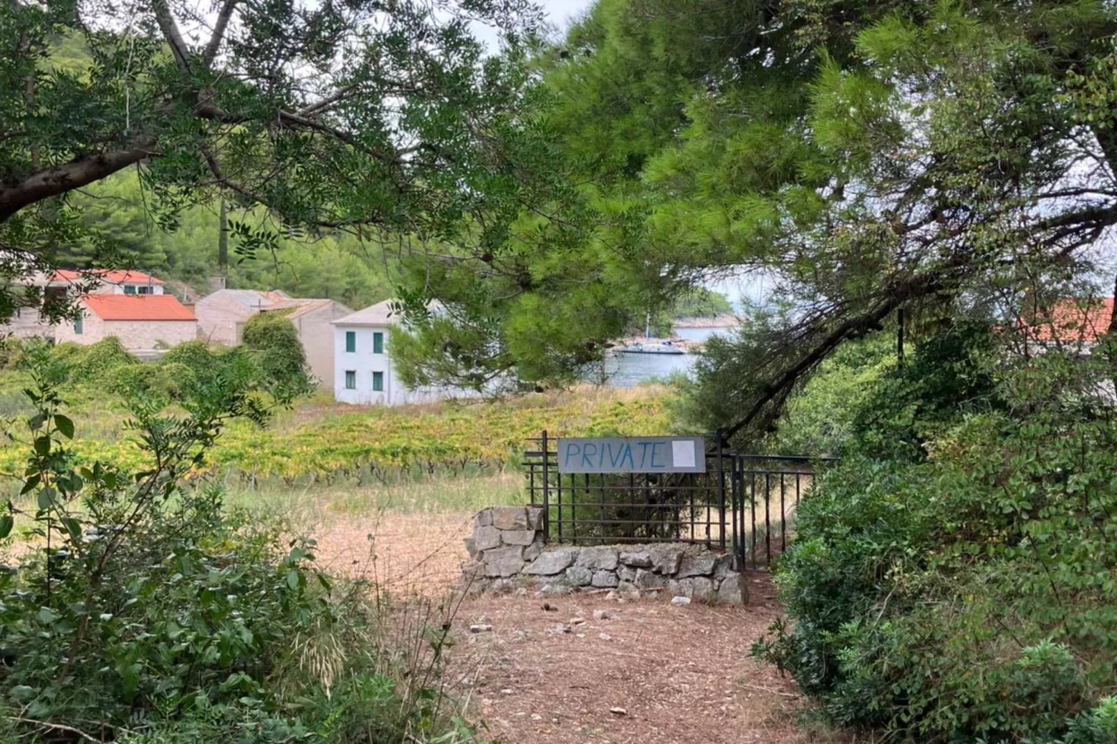 Apartments Stiniva Hvar - Studio Apartment With Terrace (A2)-Buitenlucht