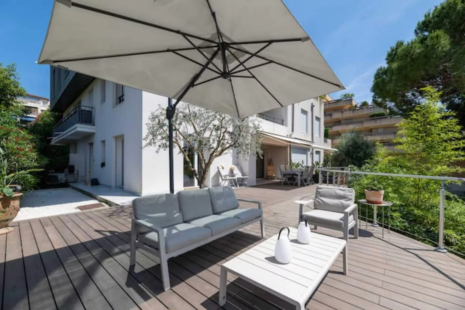 Appartement Au Cœur de Juan-les-Pins-Terrasbalkon