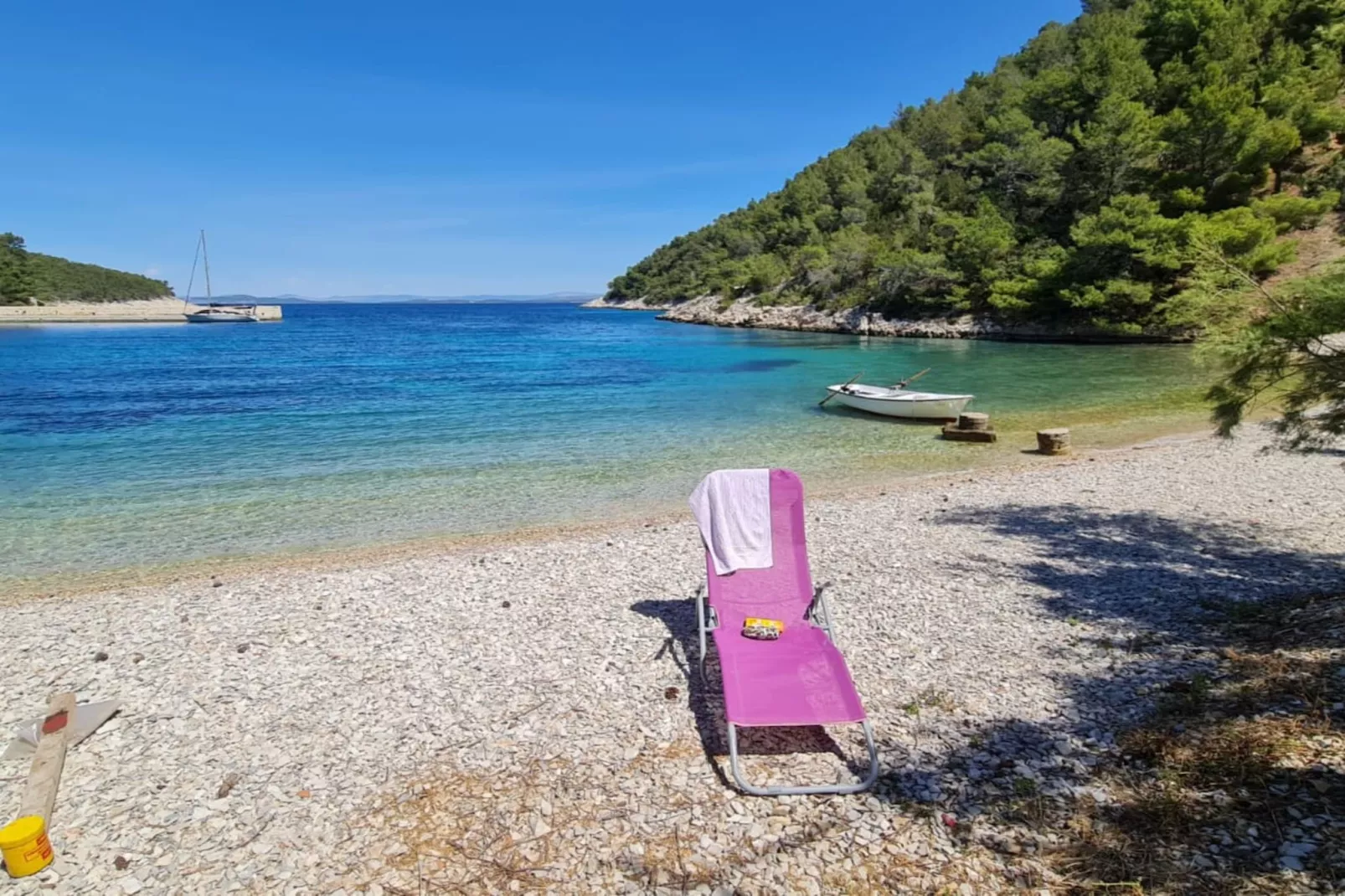 Apartments Stiniva Hvar - One Bedroom Apartment With Terrace (A1)-Buitenlucht