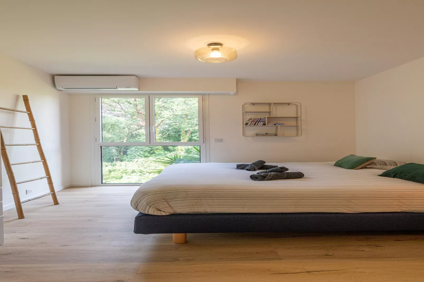 Duplex haut standing vue mer et forêt-Slaapkamer