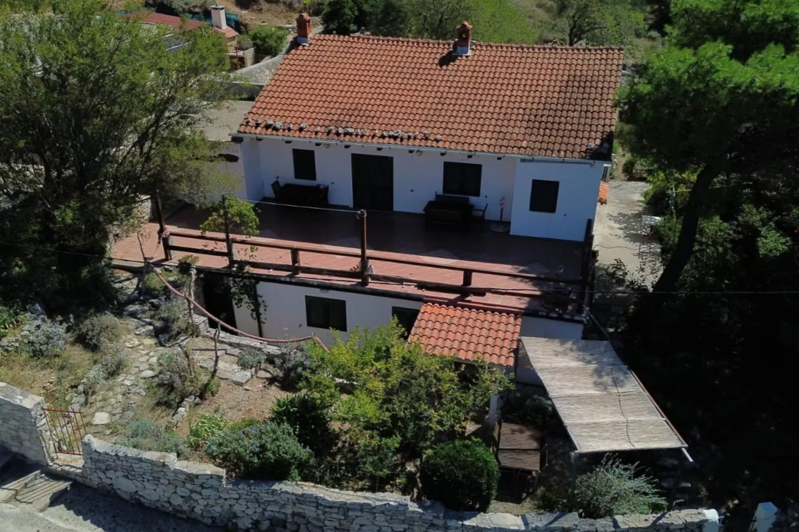 Apartments Stiniva Hvar - Studio Apartment With Terrace (A2)-Buitenlucht