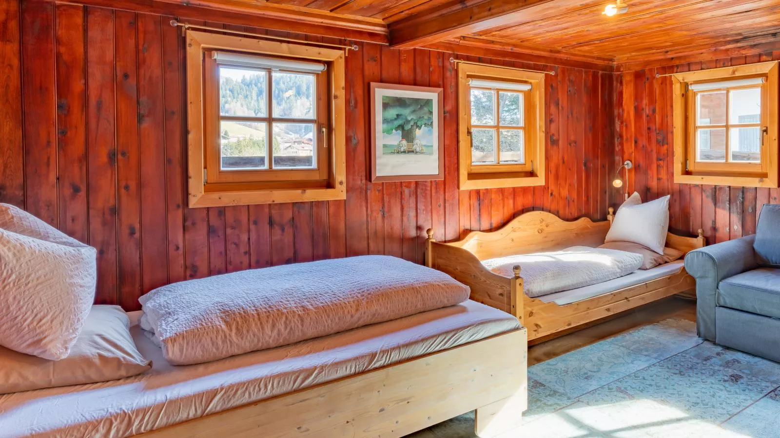 Alte Grafenmühle-Slaapkamer