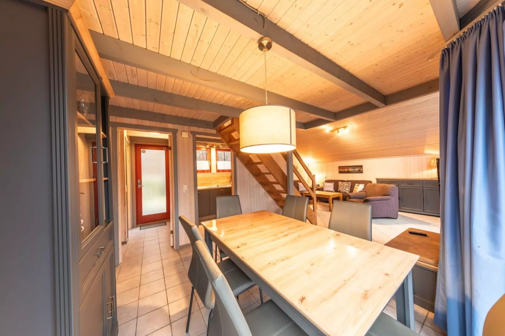 FH Wildgans Comfort mit Sauna & Kaminofen 81 qm 84-Eetkamer