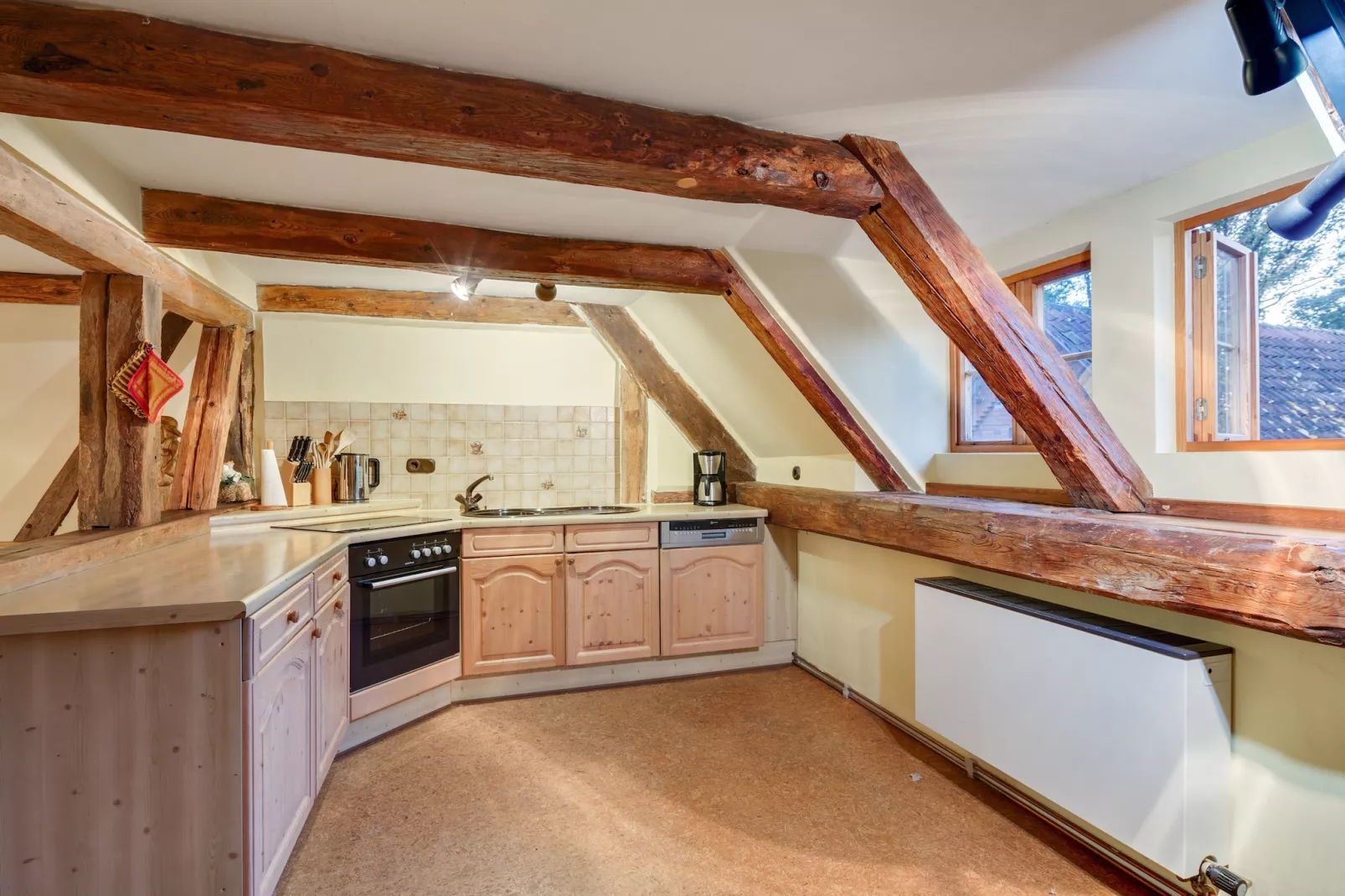 Ferienwohnung auf dem Biobauernhof-Keuken