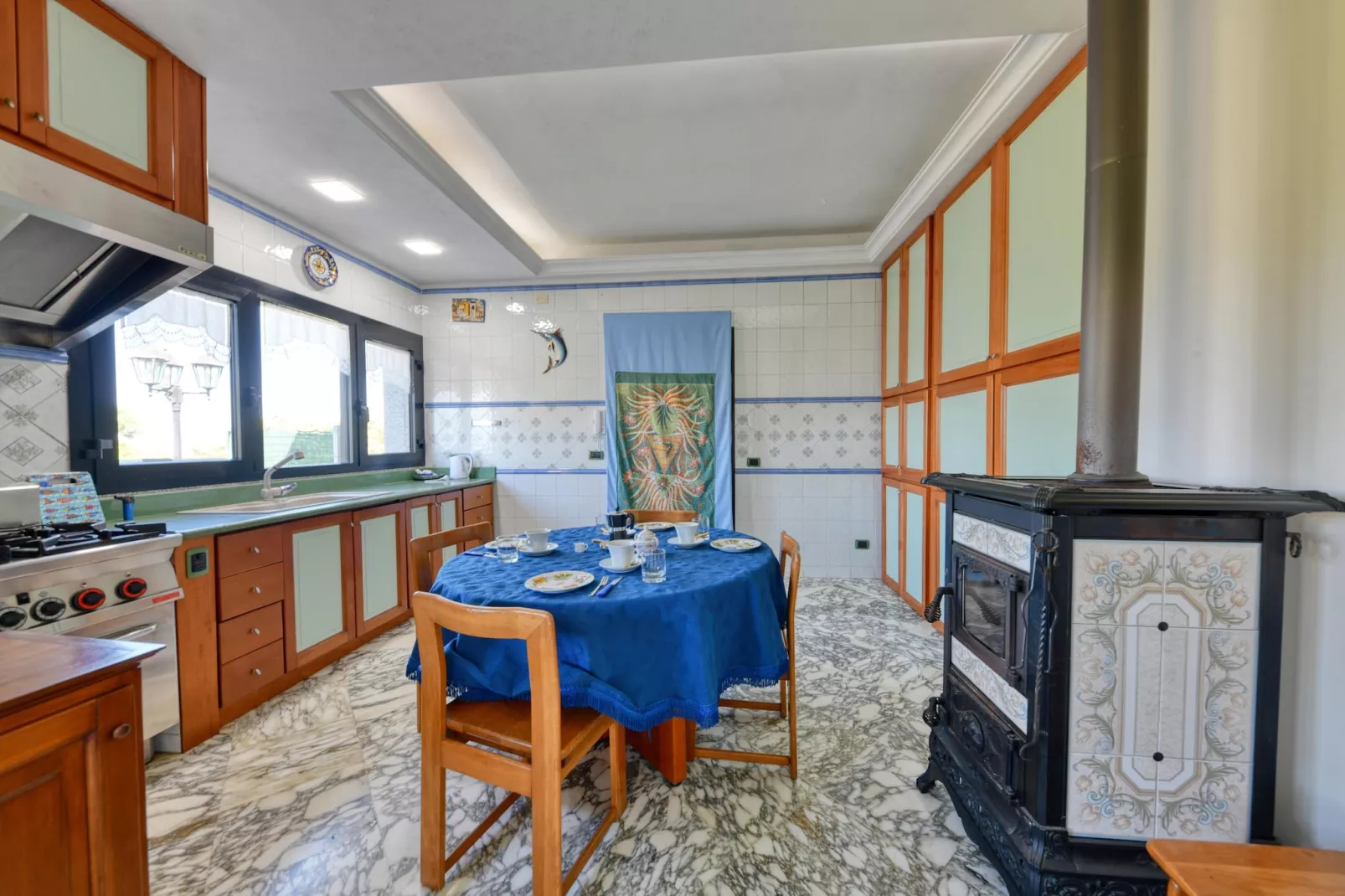 Villa Vella mit Privatpool-Keuken
