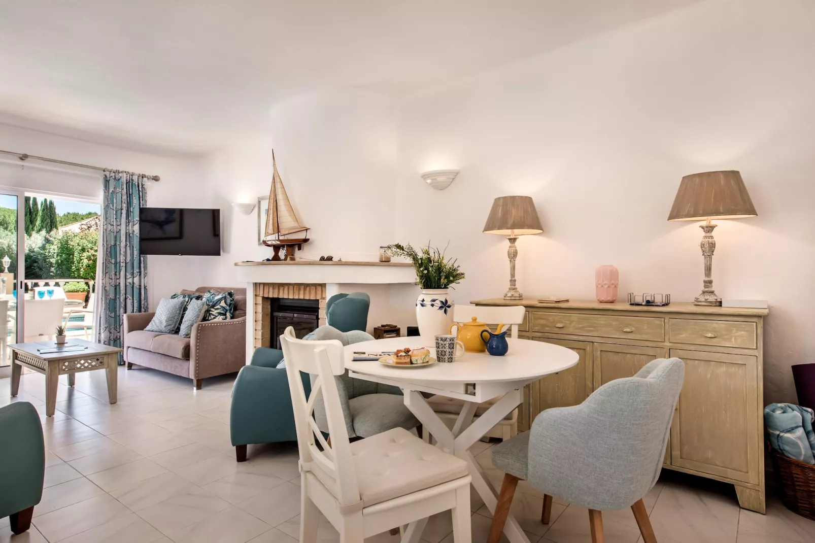 Villa Daniela-Woonkamer