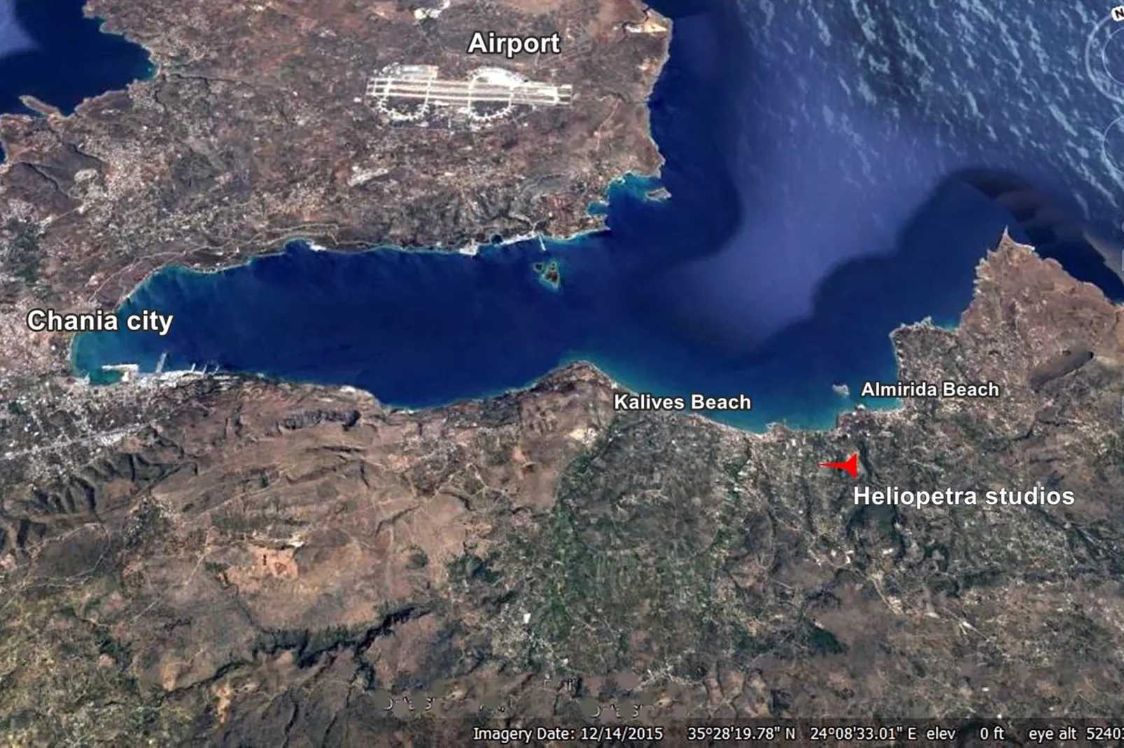 Heliopetra Studio-Gebieden zomer 20km