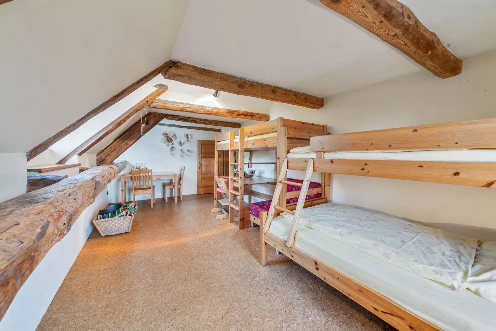 Ferienwohnung auf dem Biobauernhof-Slaapkamer