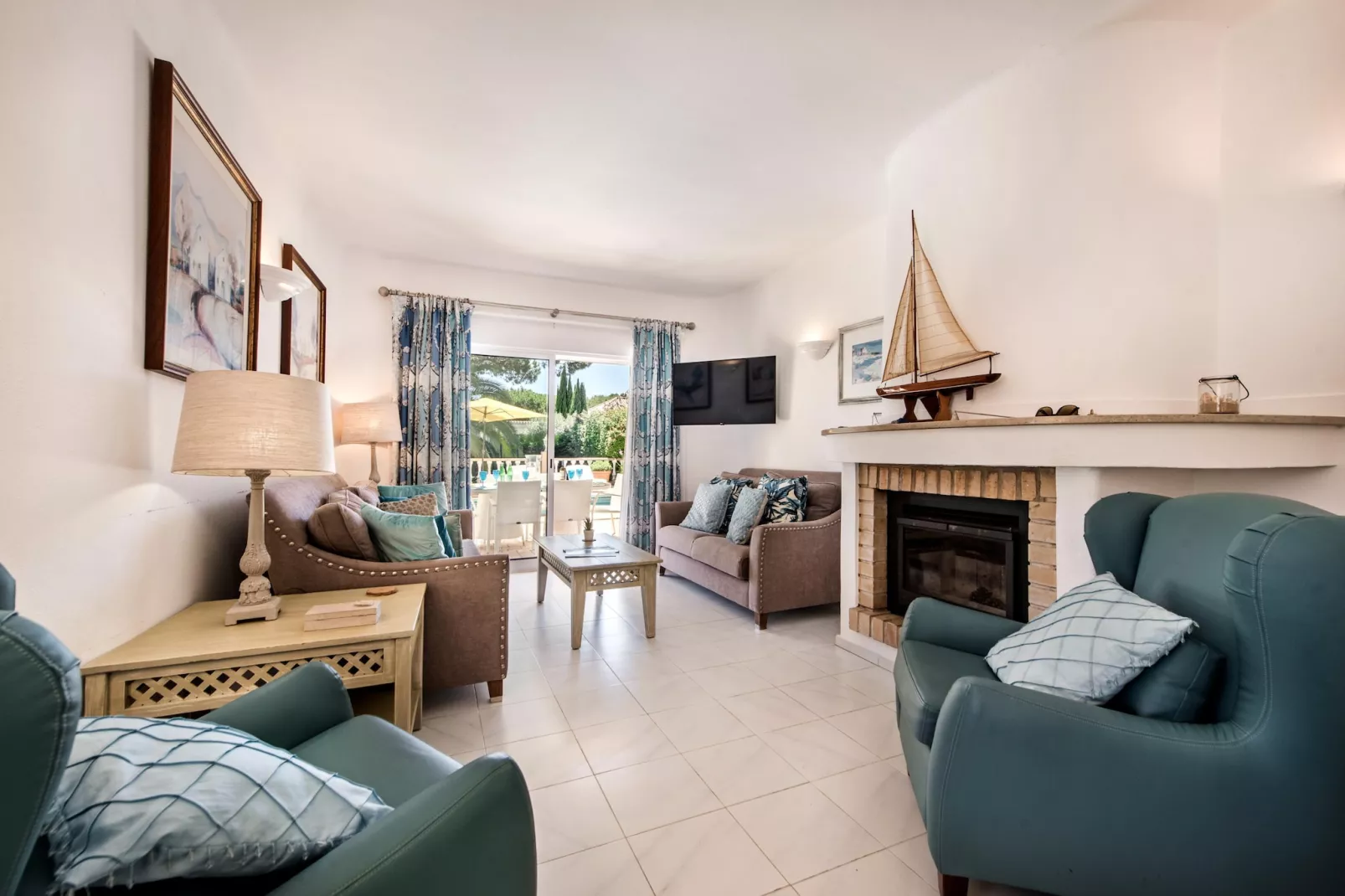 Villa Daniela-Woonkamer