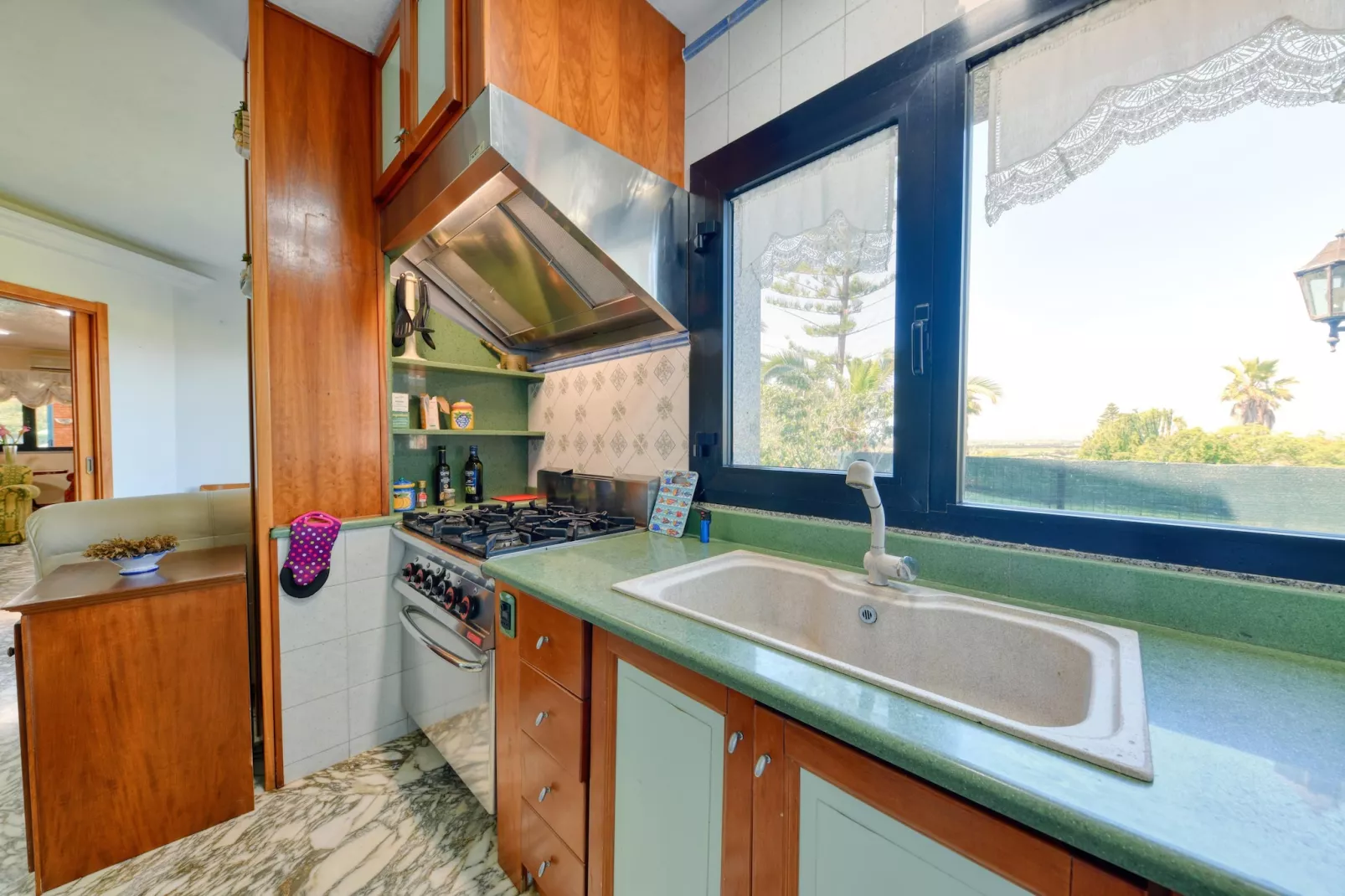 Villa Vella mit Privatpool-Keuken