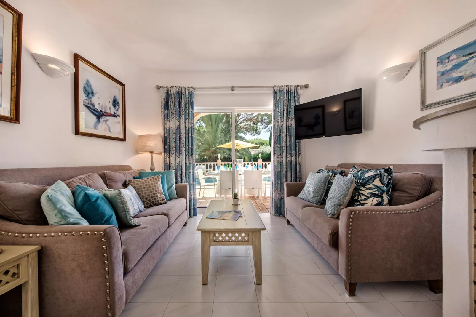 Villa Daniela-Woonkamer