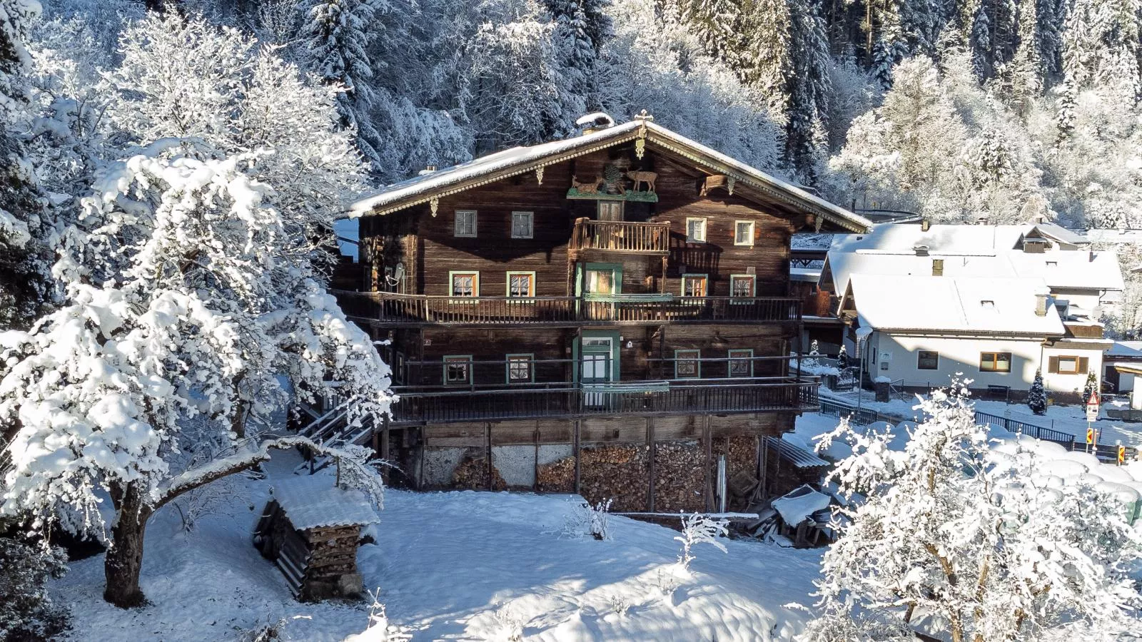 Alte Grafenmühle-Exterieur winter
