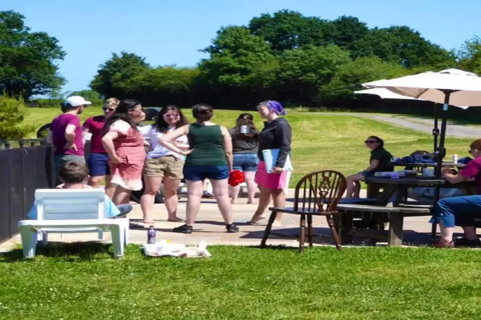 High Cloud Farm & Barn-Tuinen zomer