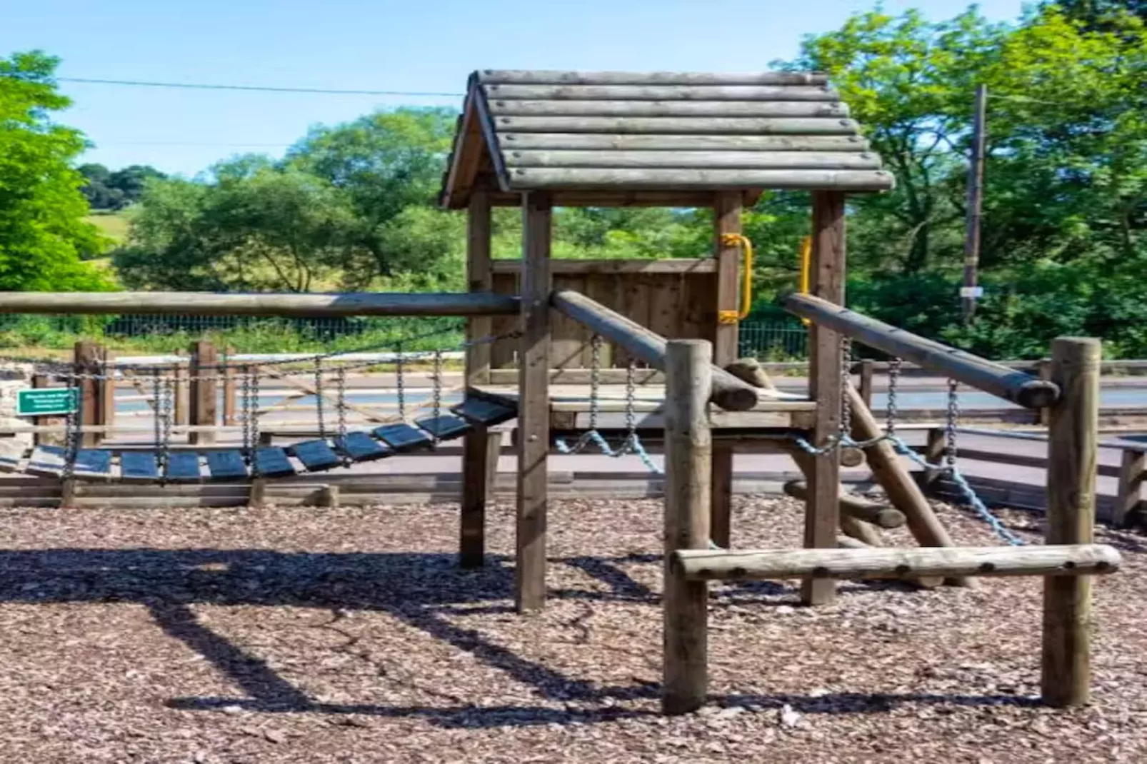 River Wye Lodge-Tuinen zomer