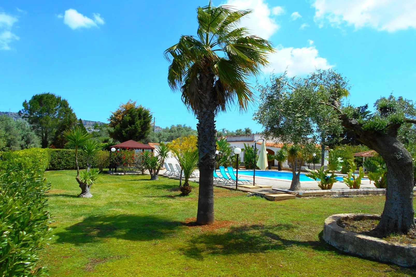 Villa Venera-Tuinen zomer