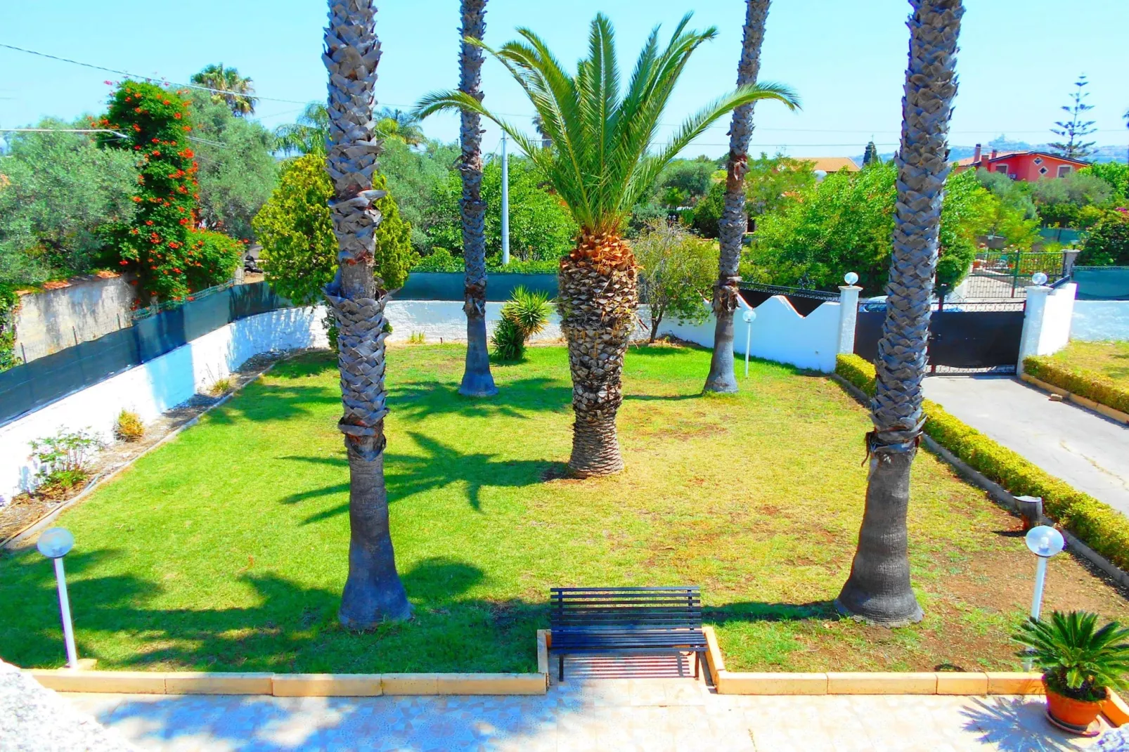 Villa Nuzzo-Tuinen zomer