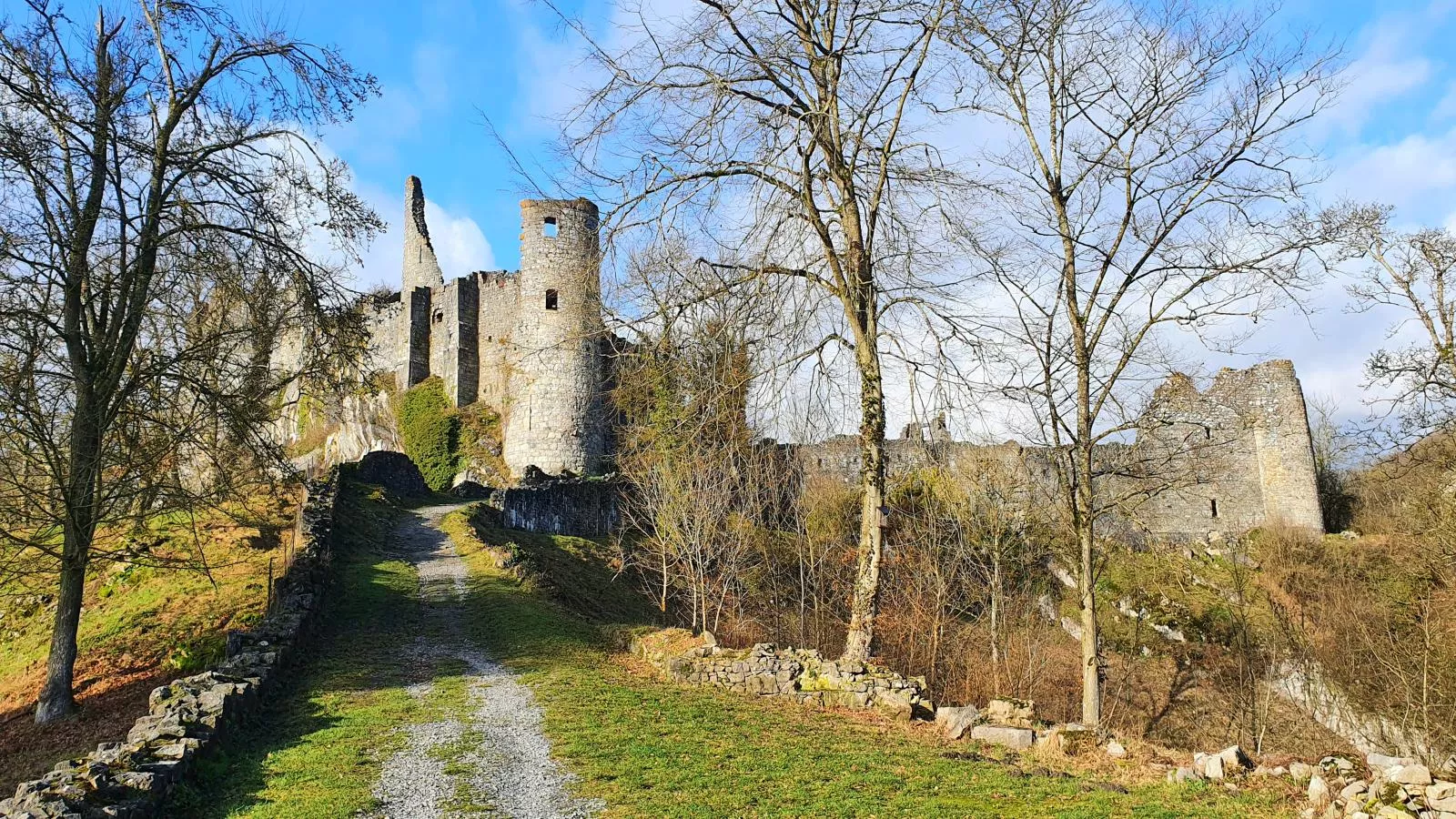 Gite de Montaigle-Gebieden zomer 1km