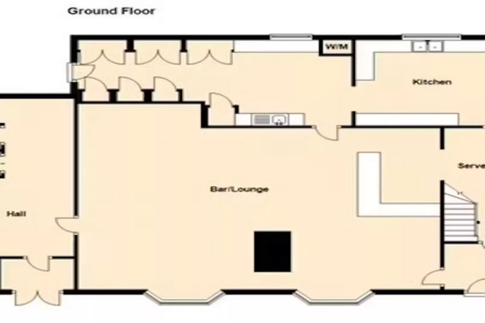 River Wye Lodge-Plattegrond