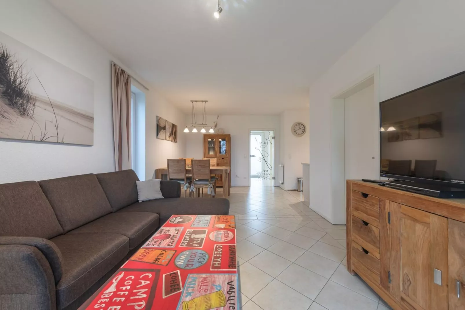 Kapitänshaus Gartendeck 64 qm Nr 522-Woonkamer